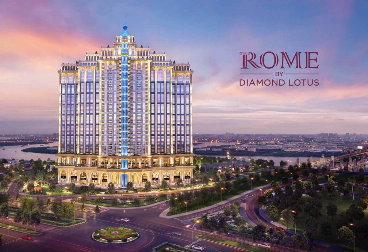 rome diamond lotus - DANH SÁCH CÁC DỰ ÁN BẤT ĐỘNG SẢN MỞ BÁN TRONG NĂM 2019