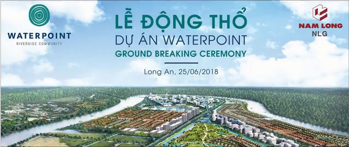 le dong tho du an waterpoint long an - WATERPOINT BẾN LỨC LONG AN