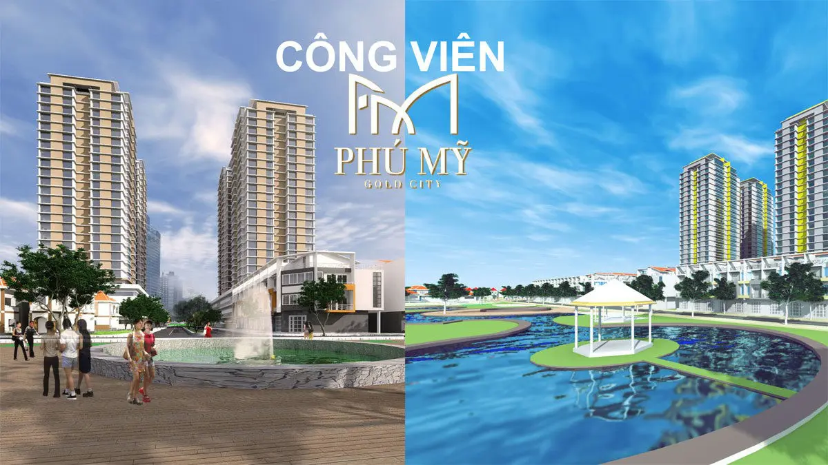 cong vien du an phu my gold city - DỰ ÁN PHÚ MỸ GOLD CITY BÀ RỊA VŨNG TÀU