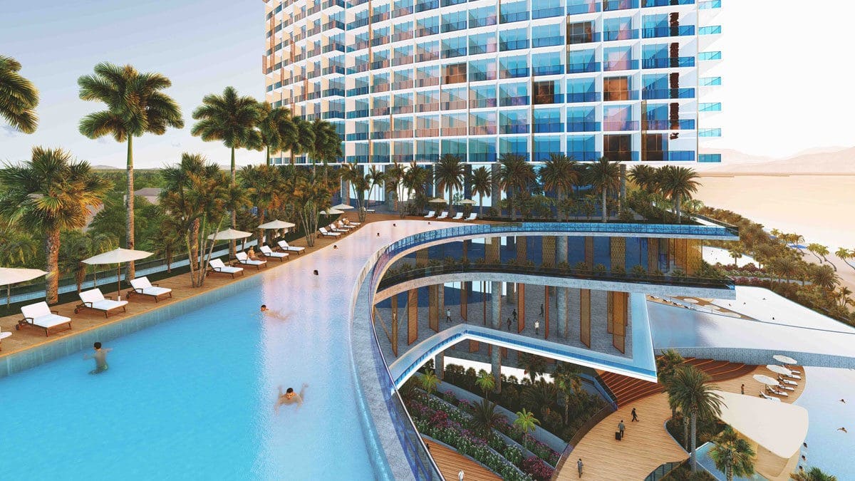 Hồ bơi Dự án Căn hộ Condotel SunBay Park Hotel & Resort