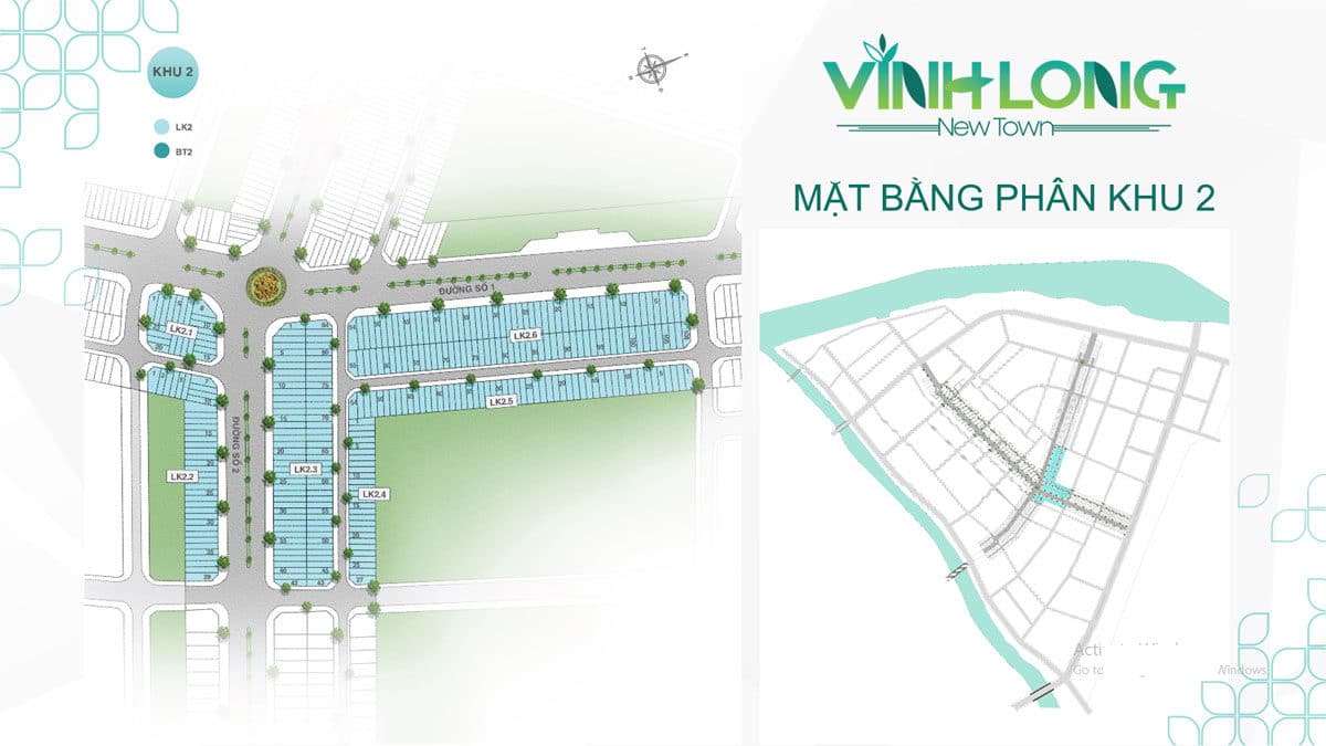 mat bang phan khu 2 du an vinh long new town - DỰ ÁN VĨNH LONG NEW TOWN