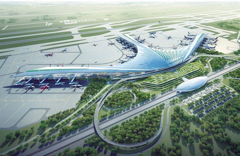 Phối cảnh Siêu sân bay Long Thành trong tương lai