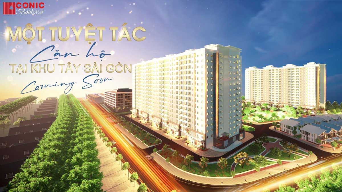 Conic Boulevard 2023 - Conic Boulevard Bình Chánh