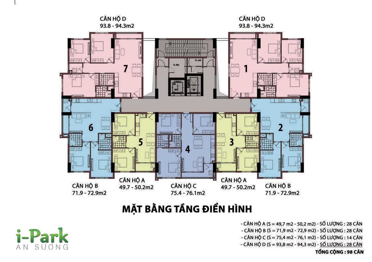 mat bang tang can ho i park an suong - DỰ ÁN CĂN HỘ I-PARK AN SƯƠNG QUẬN 12