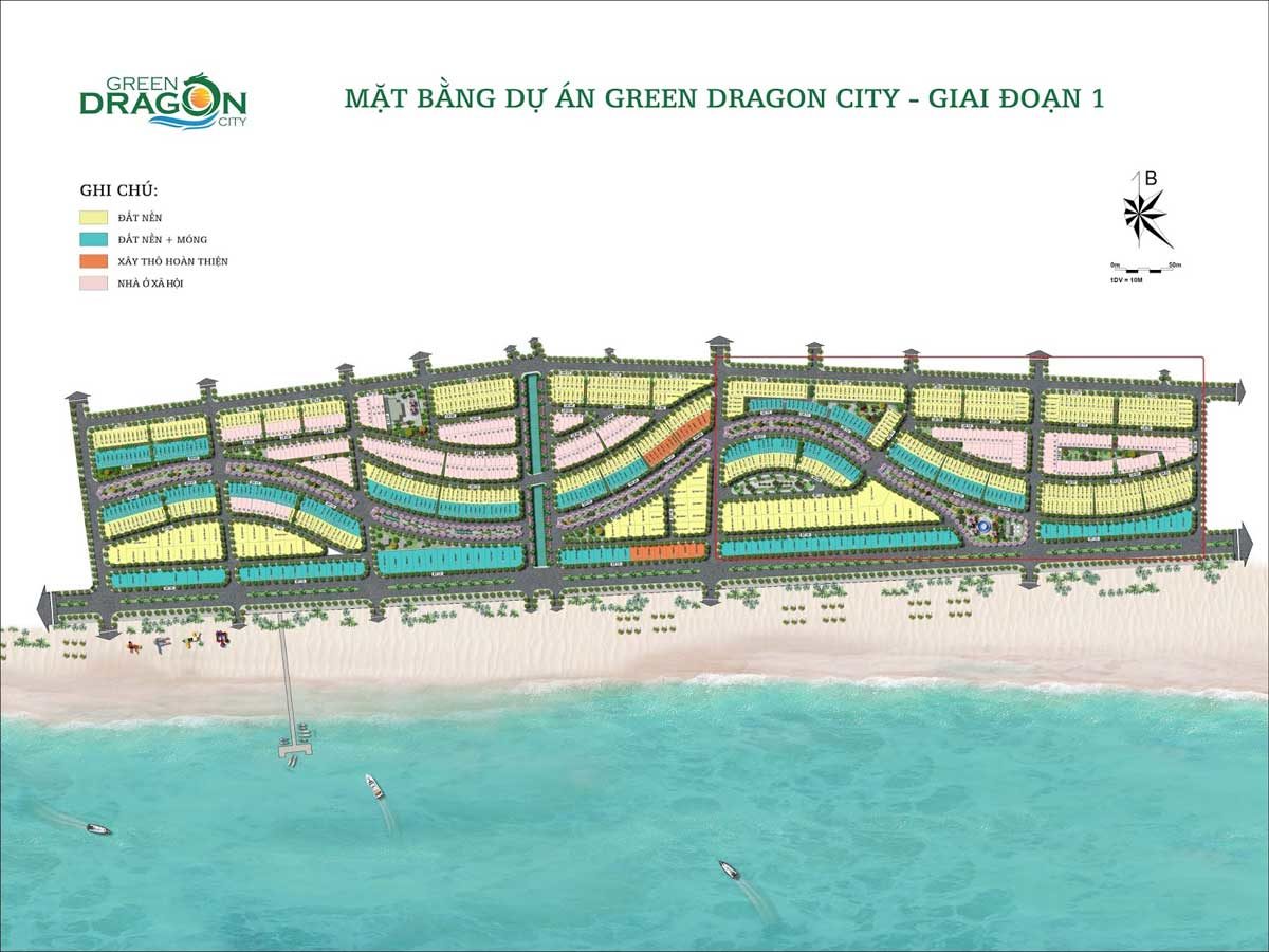mat bang phan lo du an green dragon cam pha - DỰ ÁN GREEN DRAGON CITY CẨM PHẢ QUẢNG NINH