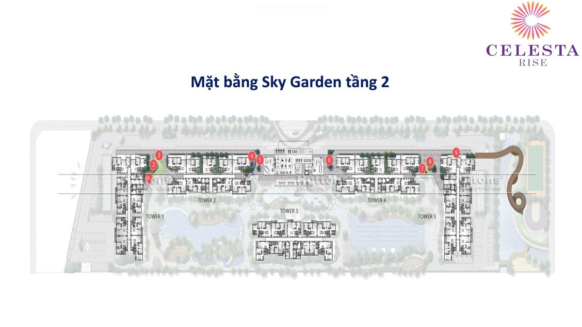 mat bang tang sky garden tang 2 du an can ho celesta rise - DỰ ÁN CĂN HỘ CELESTA RISE KEPPEL LAND NHÀ BÈ