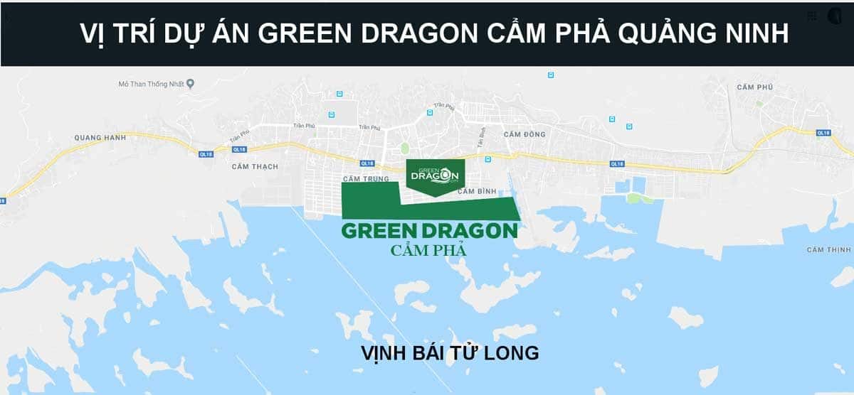 vi tri du an green dragon city cam pha - DỰ ÁN GREEN DRAGON CITY CẨM PHẢ QUẢNG NINH