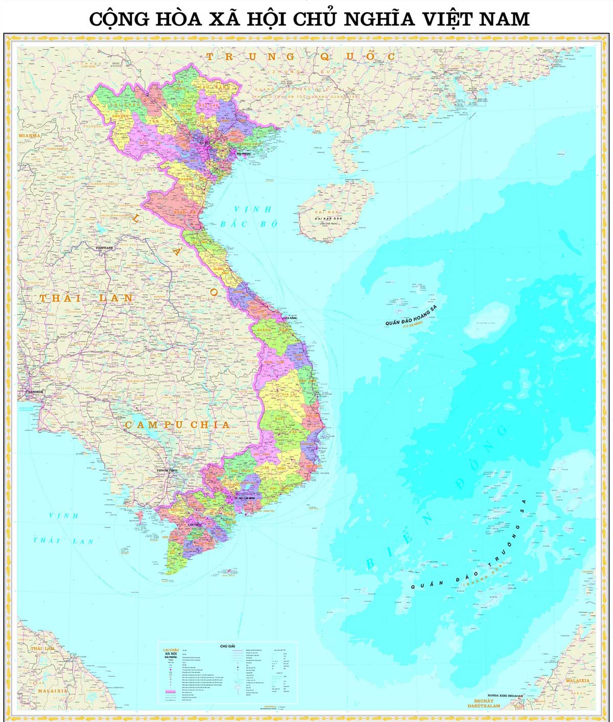 Bản đồ Việt Nam các loại CẬP NHẬT MỚI NHẤT