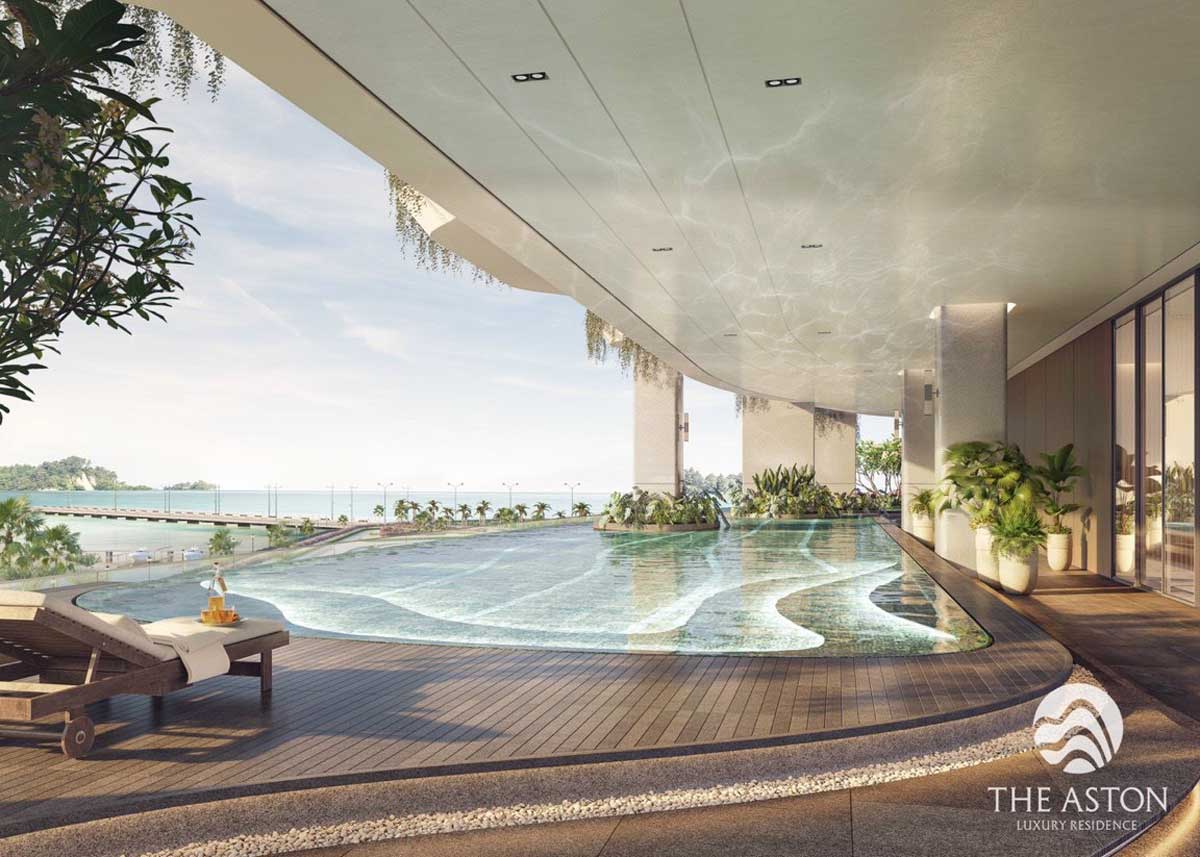 ho boi the aston luxury residence view bien nha trang - The Aston Luxury Residence Nha Trang