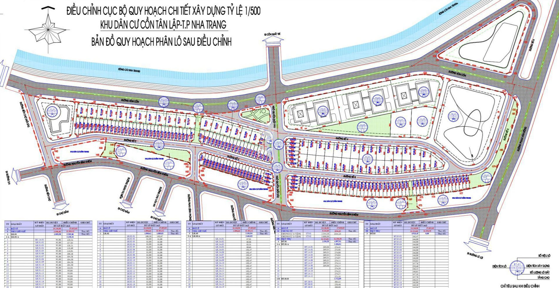 Quy hoạch Tổng thể Căn hộ The Aston Nha Trang trong Khu đô thị Cồn Tân Lập