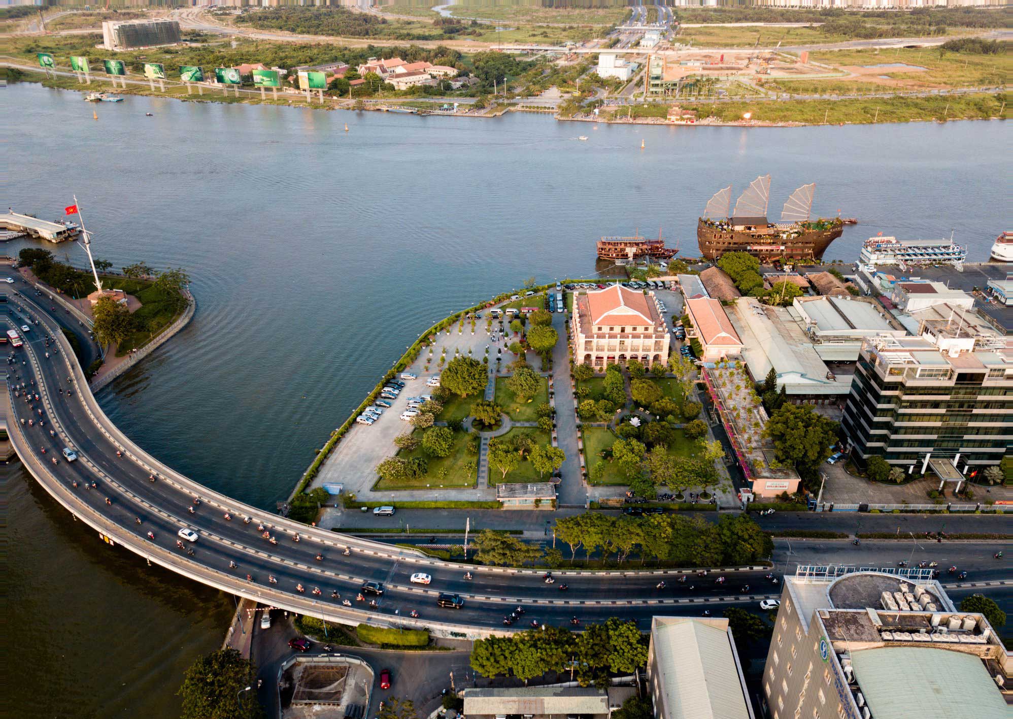 xuất đưa đại lộ ven sông Sài Gòn vào quy hoạch chung TPHCM - Dự án đường đại lộ ven sông Sài Gòn