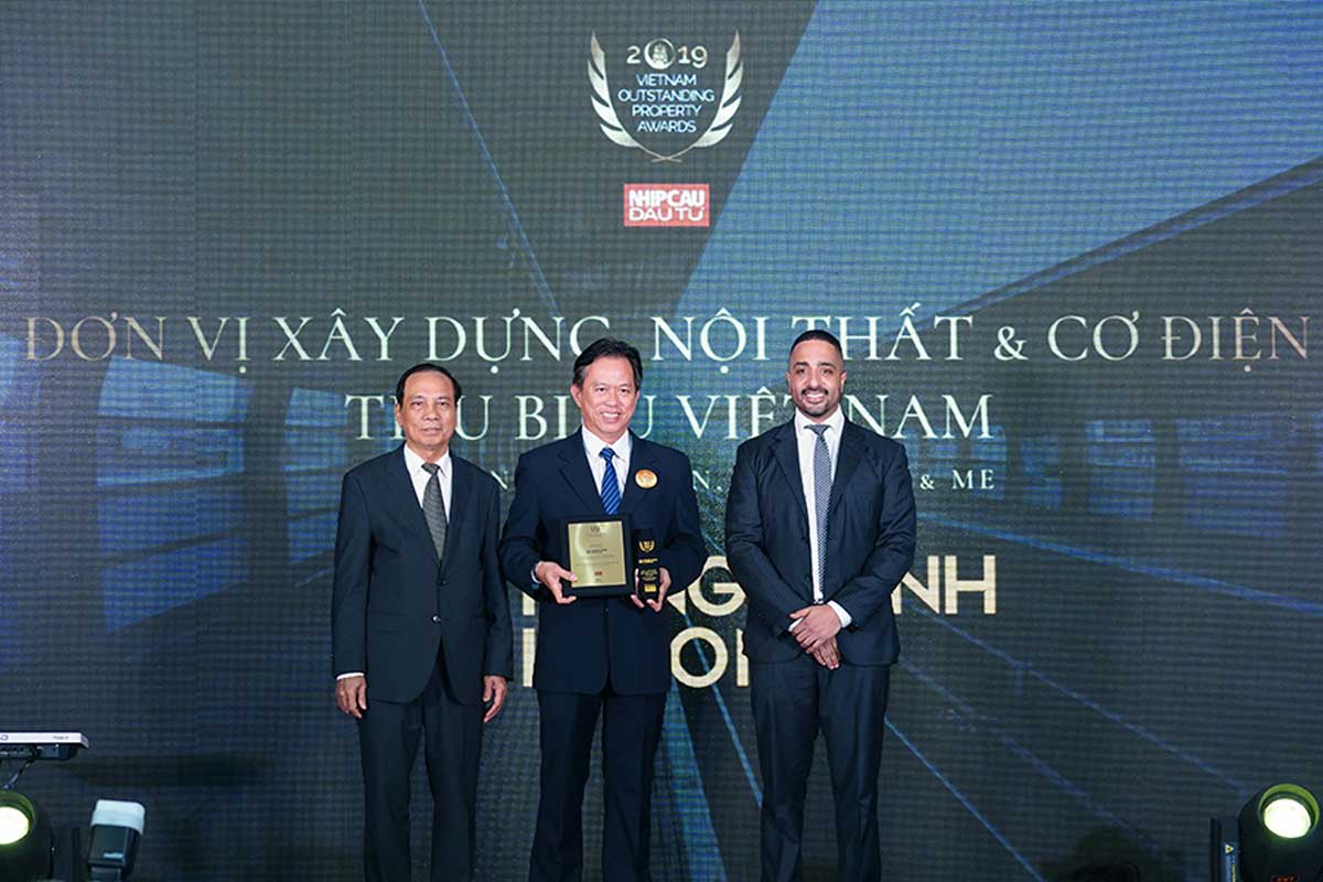 Hưng Thịnh Incons tự hào là “Đơn vị xây dựng nội thất và cơ điện tiêu biểu Việt Nam 2019” - CÔNG TY CỔ PHẦN HƯNG THỊNH INCONS