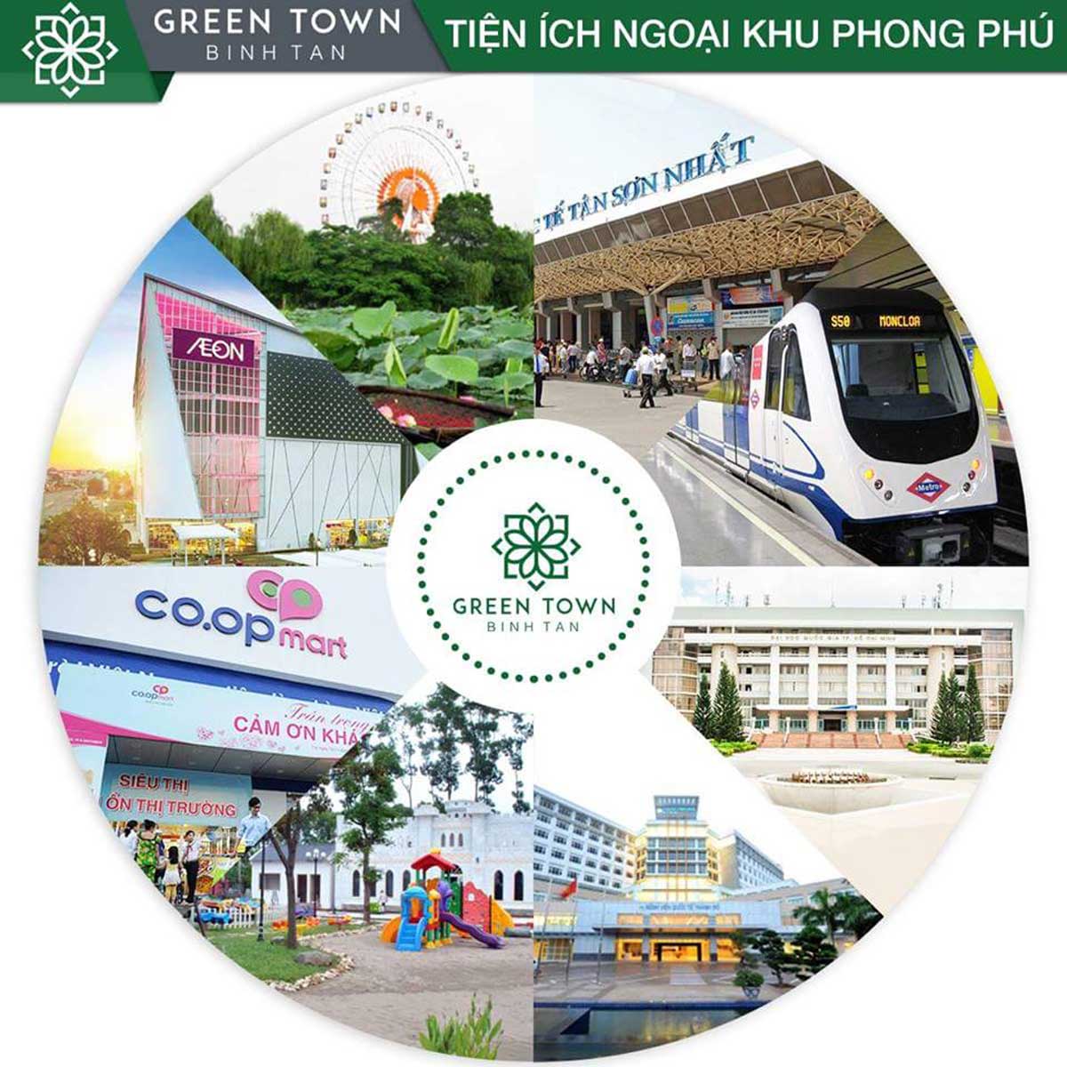 tien ich ngoai khu du an green town - GREEN TOWN BÌNH TÂN