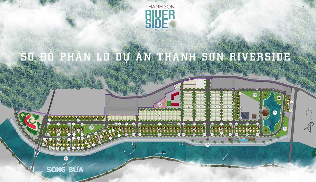 mat bang phan lo du an thanh son riverside nho - Thanh Sơn Riverside Garden