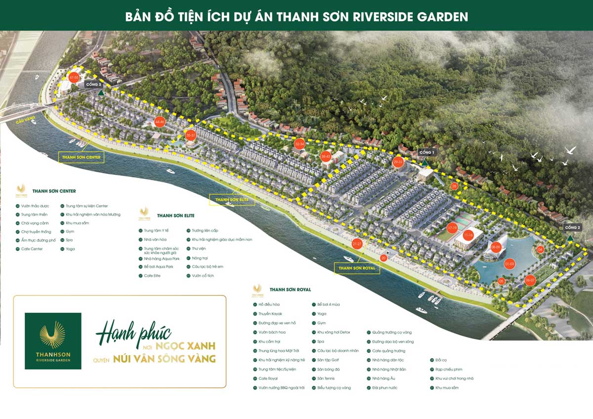 tien ich noi khu Du an Thanh Son Riverside Garden - Thanh Sơn Riverside Garden