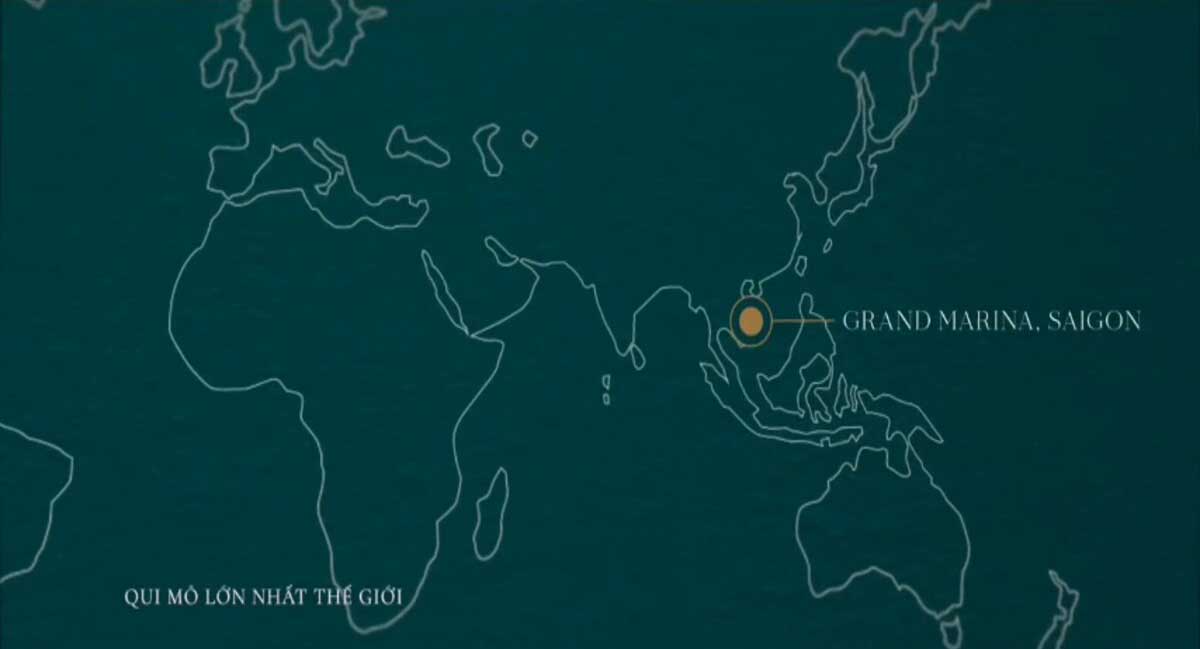 Vi tri Du an Can ho Grand Marina Sai Gon - GRAND MARINA SAIGON QUẬN 1