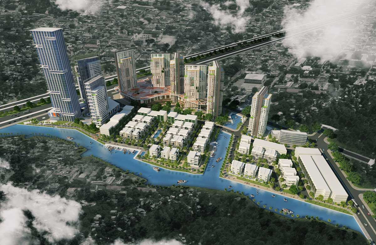 Phối cảnh Dự án Investco Green City Bình Chánh