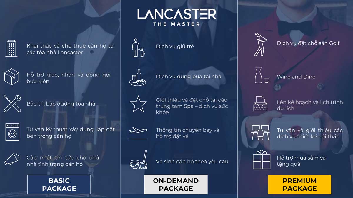 He thong tien ich noi khu Du an Lancaster Legacy - LANCASTER LEGACY QUẬN 1