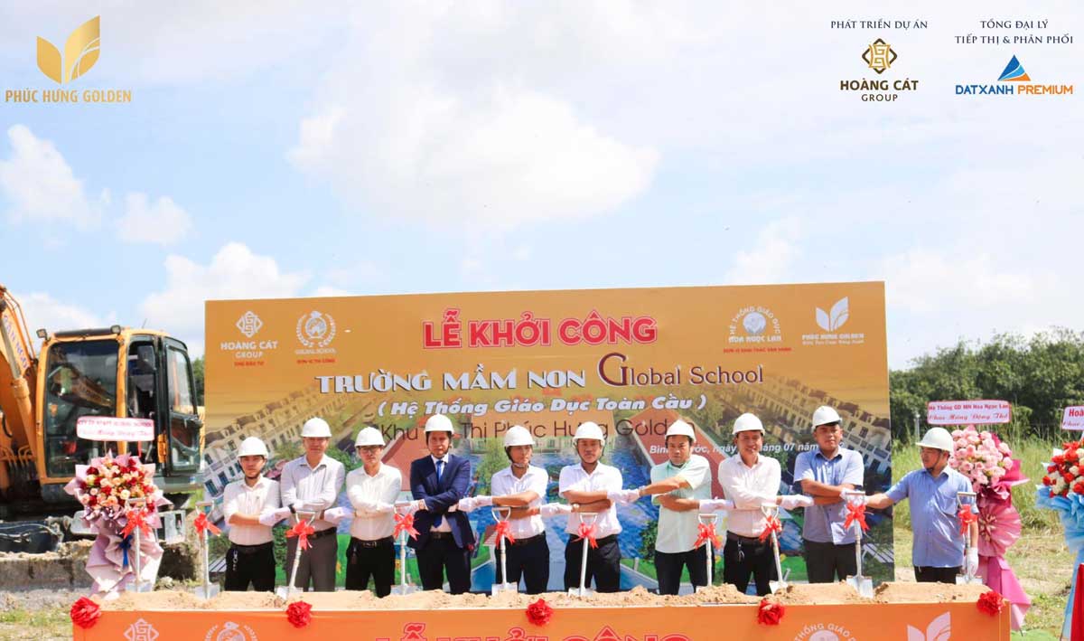 Le khoi cong truong mam non Global School - Phúc Hưng Golden