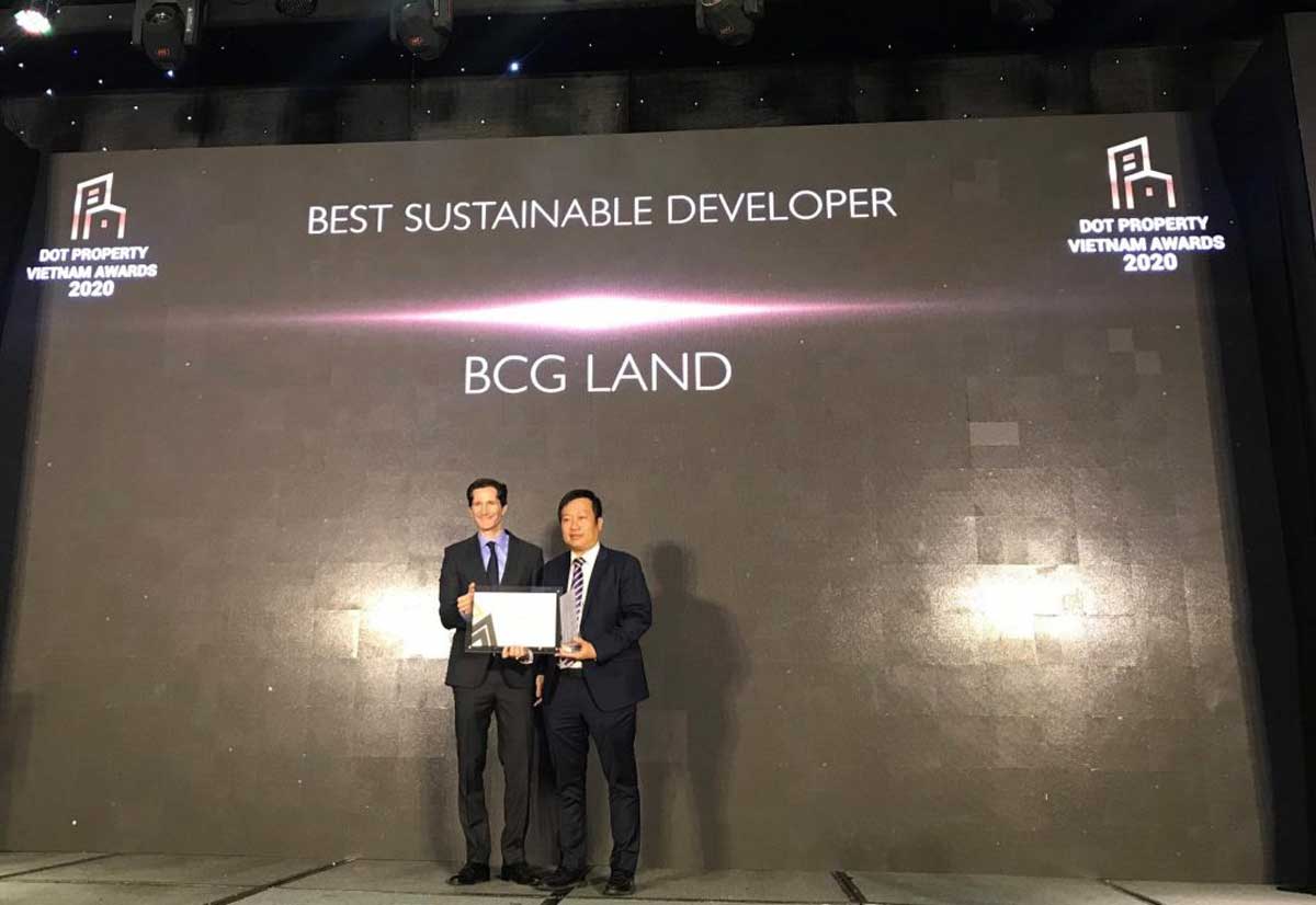 Ong Nguyen Thanh Hung – Tong Giam doc BCG Land nhan giai Best Sustainable Developer Vietnam 2020 - BAMBOO CAPITAL GROUP