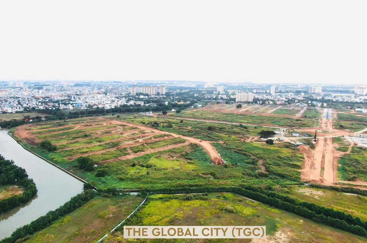 tien do thi cong du an the global city 2022 - The Global City
