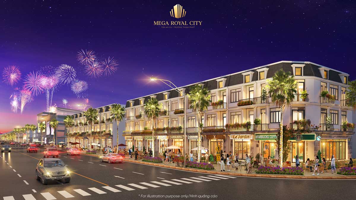 Shophouse Mega Royal City - Mega Royal City Bình Phước