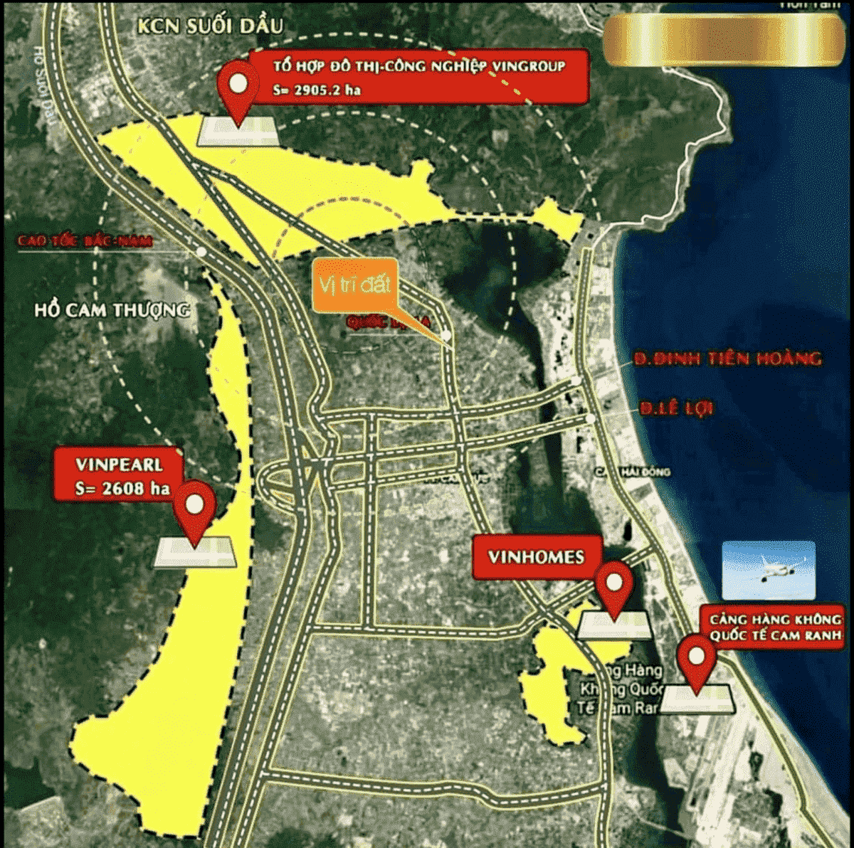 quy hoạch vingroup cam ranh - 6 lý do để đầu tư vào lô đất trên bãi biển Cam Ranh
