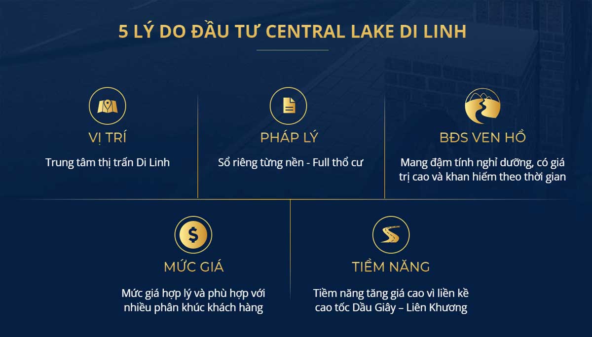 5 ly do dau tu Central Lake Di Linh - Central Lake Di Linh