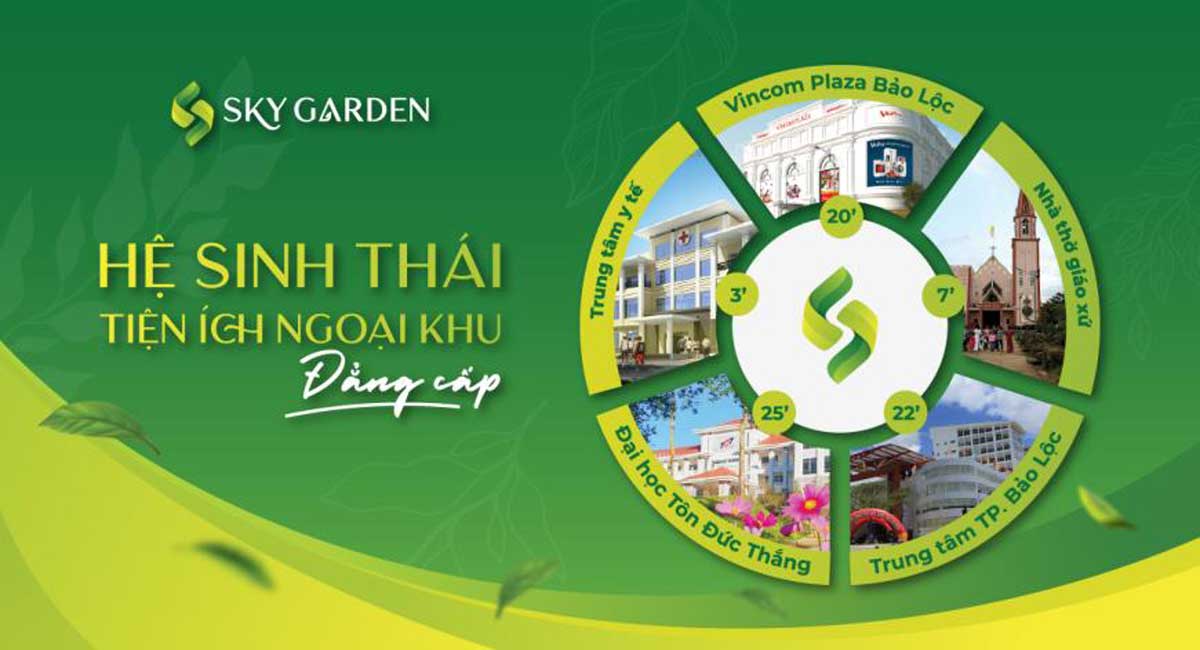 Tien ich ngoai khu Du an Sky Garden Bao Loc - Sky Garden Bảo Lộc