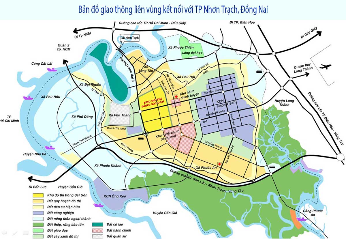 Tiem nang dau tu Nhon Trach Dong Nai - Fiato City Nhơn Trạch