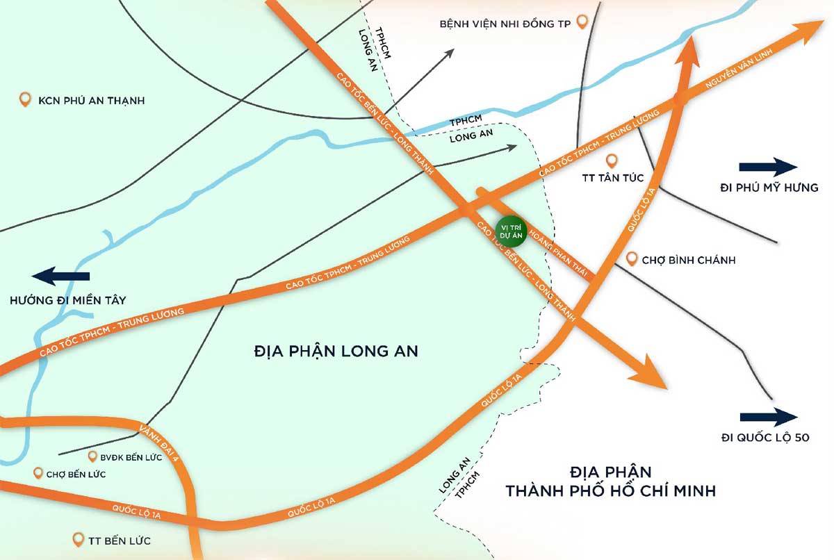Vi tri Du an Xuan Thao Residence 1 - Xuân Thảo Residence