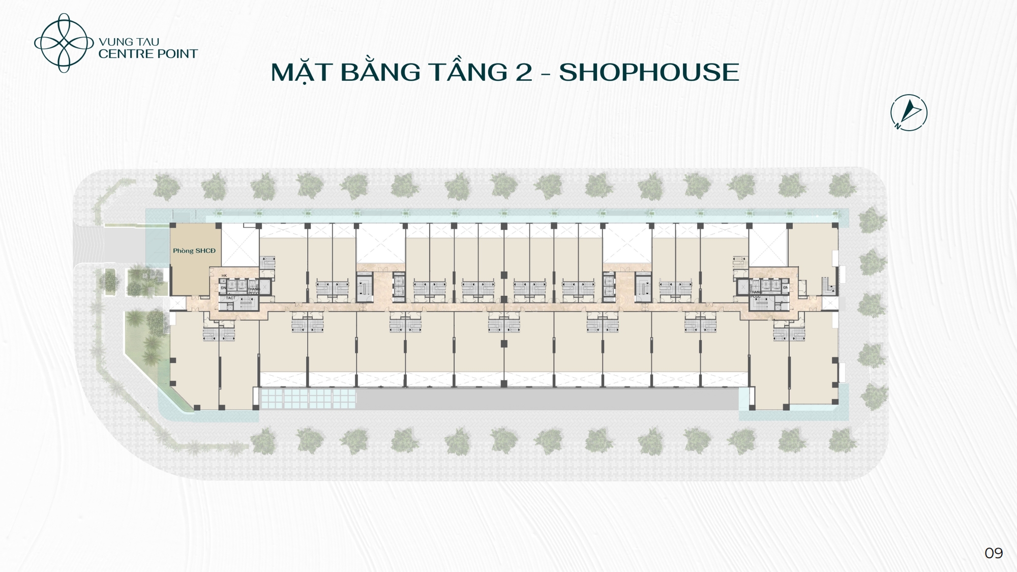 Mat bang Tang 2 Shophouse Vung Tau Centre Point - Vũng Tàu Centre Point