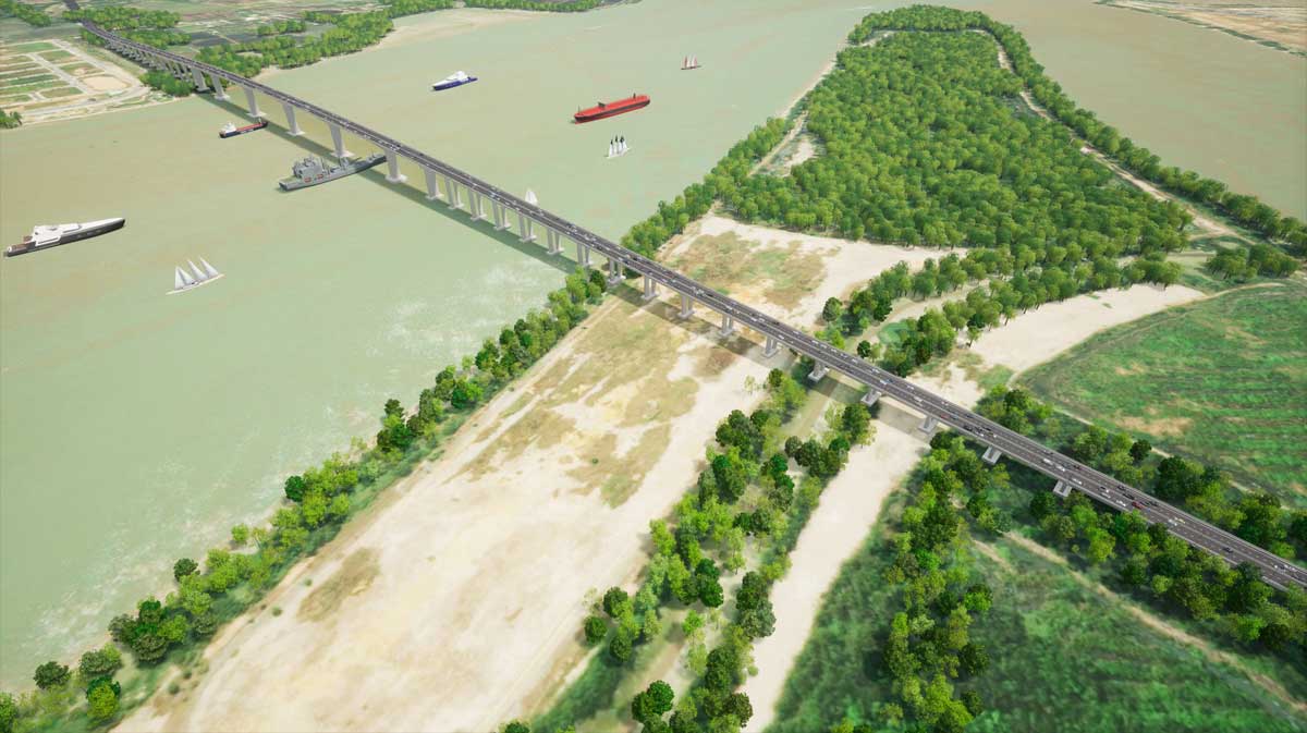 cau Nhon Trach noi TP Thu Duc Dong Nai - Khởi công xây dựng cầu Nhơn Trạch nối TP.HCM và Đồng Nai