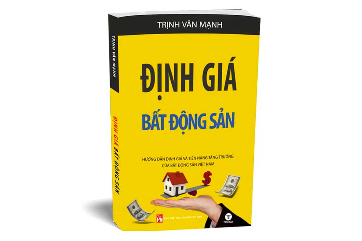 Cuốn sách Định giá bất động sản của tác giả Trịnh Văn Mạnh