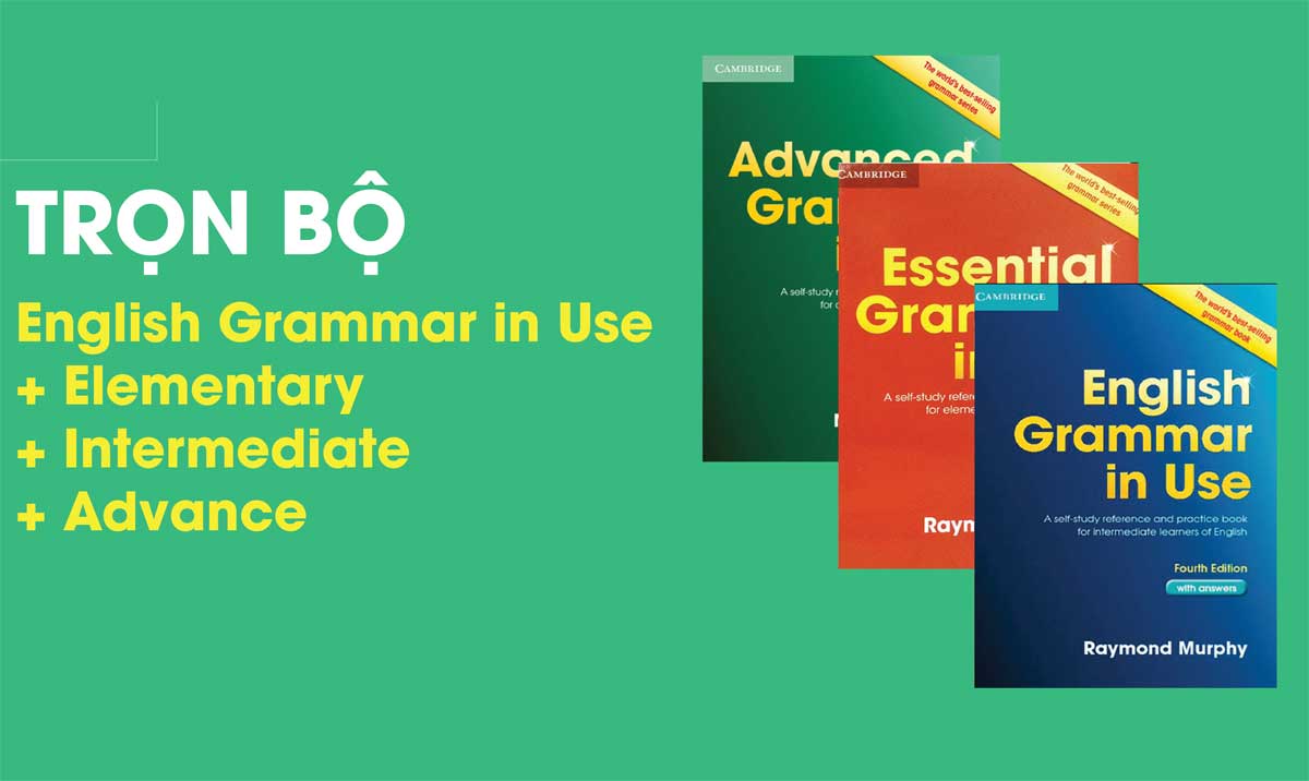 Tron bo English Grammar in Use Elementary Intermediate Advanced - Tải Trọn bộ Sách English Grammar in Use Elementary + Intermediate + Advanced - Download Ebook Free PDF