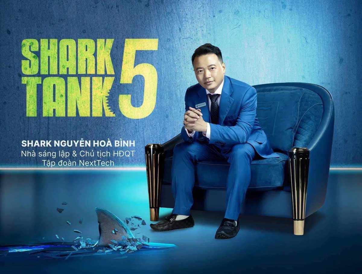 Shark Nguyen Hoa Binh - Shark Nguyễn Hòa Bình là ai? Con đường thành công của Shark Bình