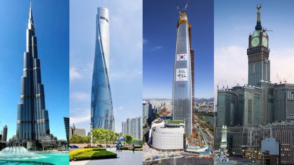Top 20 tòa nhà cao nhất thế giới năm 2024